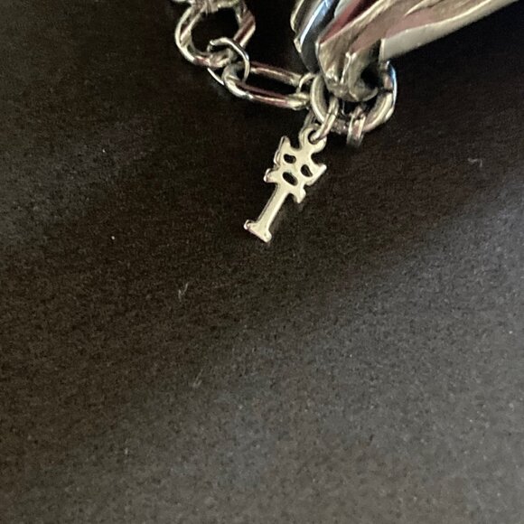 Vintage Trifari Silver Tone Collar Necklace Long Thread Statement in Great Shape - Picture 3 of 8